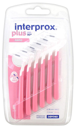 Interprox Plus (smaller sizes) Nano Pink 6 items
