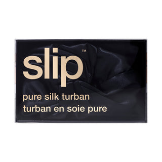 Pure Silk Turban - Black 1 Unit