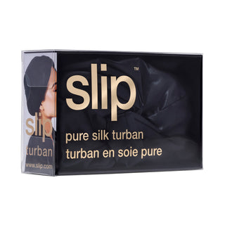 Pure Silk Turban - Black 1 Unit