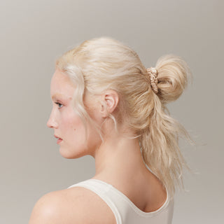 Pure Silk Back To Basics Skinny Scrunchies - Blonde 1 Unit