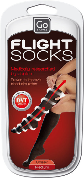 Flight Socks Black medium