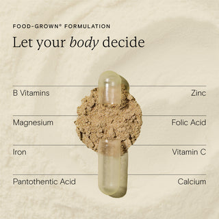 Food-Grown® Energy Support 60 Capsules