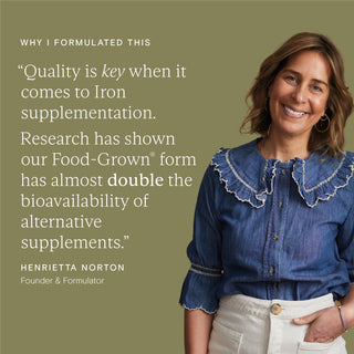 Food-Grown® Iron Plus 30 Capsules