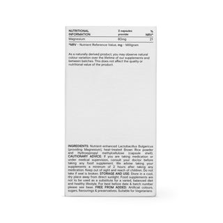 Food-Grown® Magnesium 60 Capsules