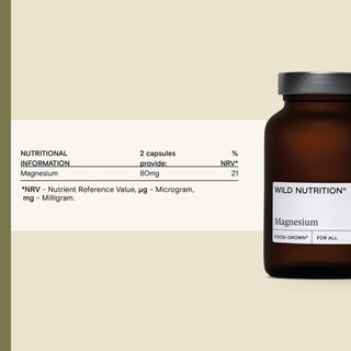 Food-Grown® Magnesium 60 Capsules