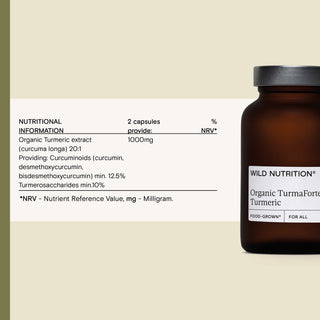 Food-Grown® Organic Turmaforte™ Turmeric 60 Capsules