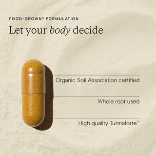 Food-Grown® Organic Turmaforte™ Turmeric 60 Capsules
