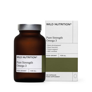 Food-Grown® Pure Strength Omega-3 120 Capsules