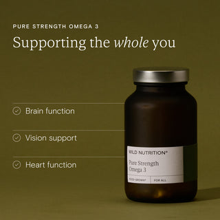 Food-Grown® Pure Strength Omega-3 120 Capsules