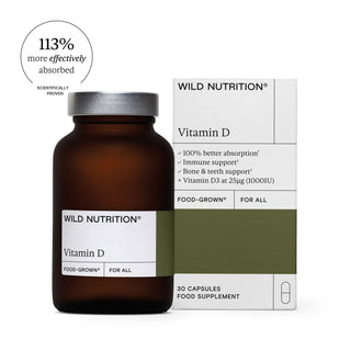 Food-Grown® Vitamin D 30 Capsules