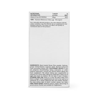 Food-Grown® Vitamin D 30 Capsules