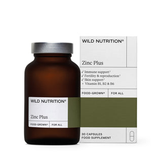 Food-Grown® Zinc Plus 30 Capsules