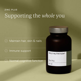 Food-Grown® Zinc Plus 30 Capsules