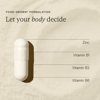 Food-Grown® Zinc Plus 30 Capsules
