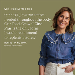 Food-Grown® Zinc Plus 30 Capsules