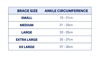 Sport Strapping Elastic Ankle Brace - Large