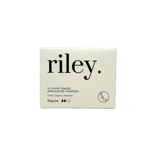 Organic Cotton Applicator 12 Tampons - Regular