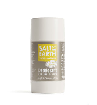 Amber & Sandalwood Natural Deodorant Stick 84g
