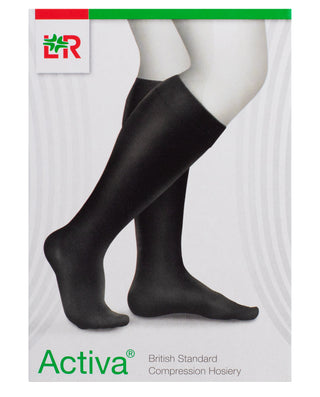 Below Knee Stockings Class 2 Black Small 1 pair