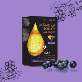Manuka Honey & Propolis Lozenges Blackcurrant 12 Lozenges