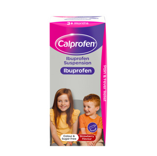 Ibuprofen 100mg/5ml Oral Suspension 3+ Months 100ml