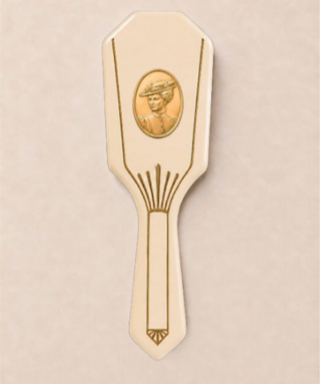 Art Deco Smoothing Hairbrush Cream Classic Size
