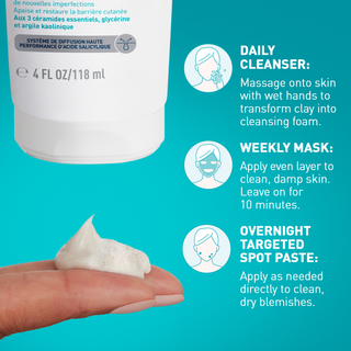 Clay-to-Foam Cleanser 118ml