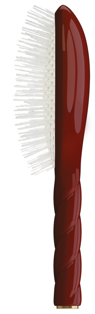 N.07 The Detangling Stimulating Hair Brush The Intense Cherry Red