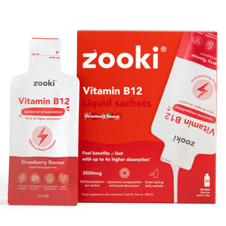 Vitamin B12 Strawberry 30 Sachets