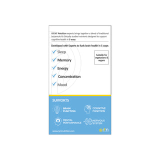Focus & Memory - Recharge & Alert 60 Tablet