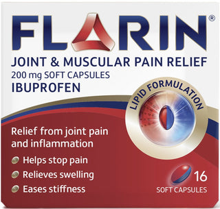 Joint and Muscular Pain Relief 200mg Ibuprofen 16 capsules