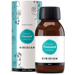 100% Organic Golden Flaxseed Oil 200ml