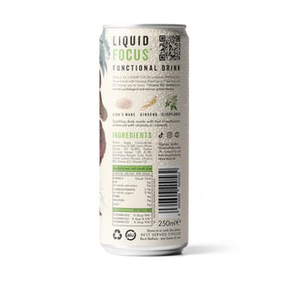 Liquid Focus Elderflower, Sicilian Lemon & Lion's Mane Nootropic Drink 250ml