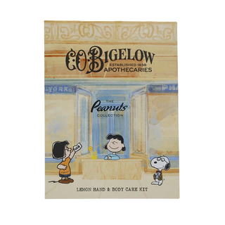 Peanuts x C.O. Bigelow Lemon Bath Body Care Apothecary Box