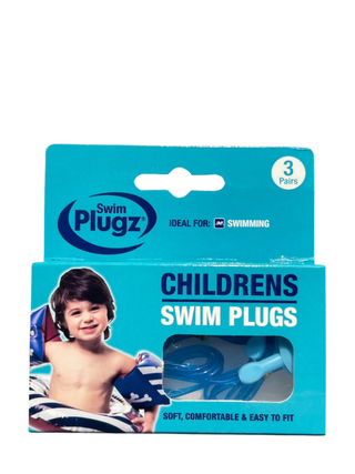 Childrens Swim Plugs 3 pairs