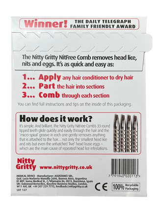 NitFree Comb