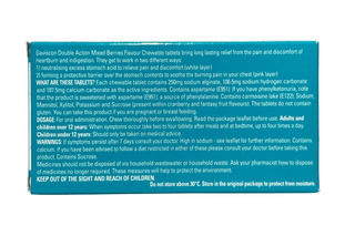 Double Action Mixed Berries Flavour Chewable 48 tablets