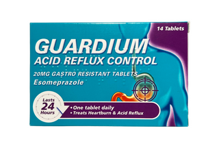 Acid Reflux Control 20mg Esomeprazole 14 tablets