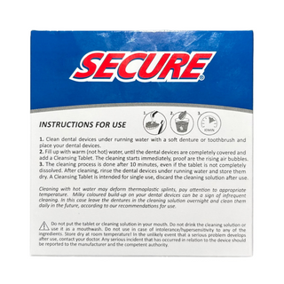 SECURE Denture Cleansing Tablets 32 tablets