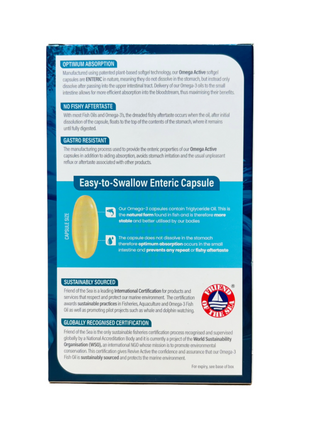 Omega Active 60 Capsules