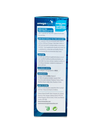 Omega Active 60 Capsules