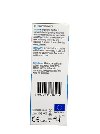 THÉA Hyabak Daily Eye Care 10ml