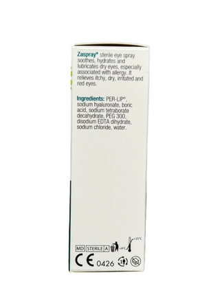 Zaspray Itchy & Dry Eye Relief 10ml