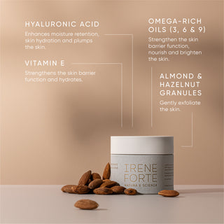 Almond Face Scrub With Hyaluronic Acid 50ml