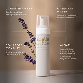 Lavender Foam Cleanser With Soy Protein Complex 200ml