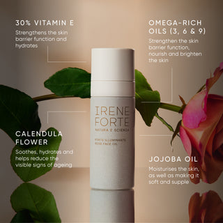 Rose Face Oil With 30% Vitamin E 30ml