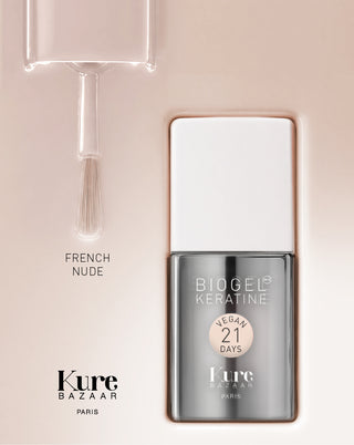 Biogel Keratine Gel Polish French Nude