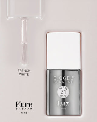 Biogel Keratine Gel Polish French White