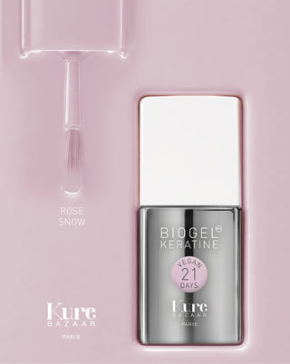 Biogel Keratine Gel Polish Rose Snow
