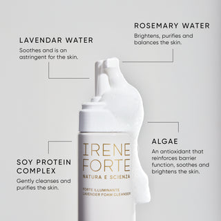 Lavender Foam Cleanser With Soy Protein Complex 200ml